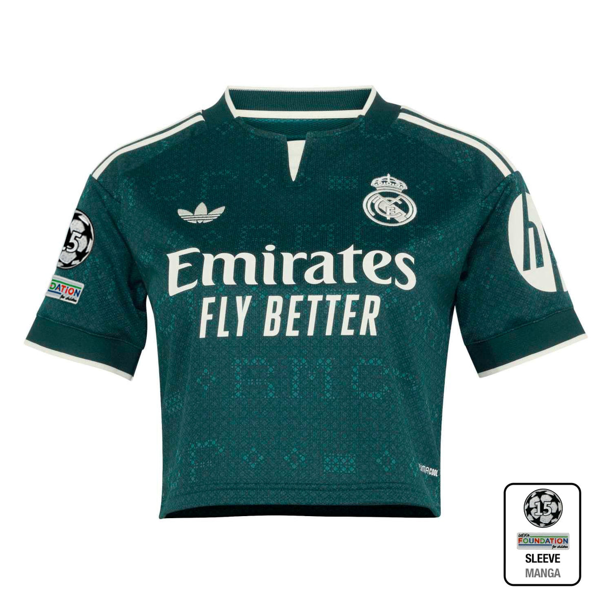 Jersey Real Madrid Womens Crop Away 26/27