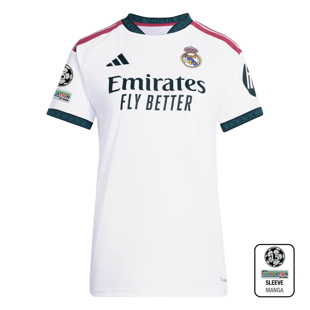 Jersey Real Madrid Womens Home 26/27