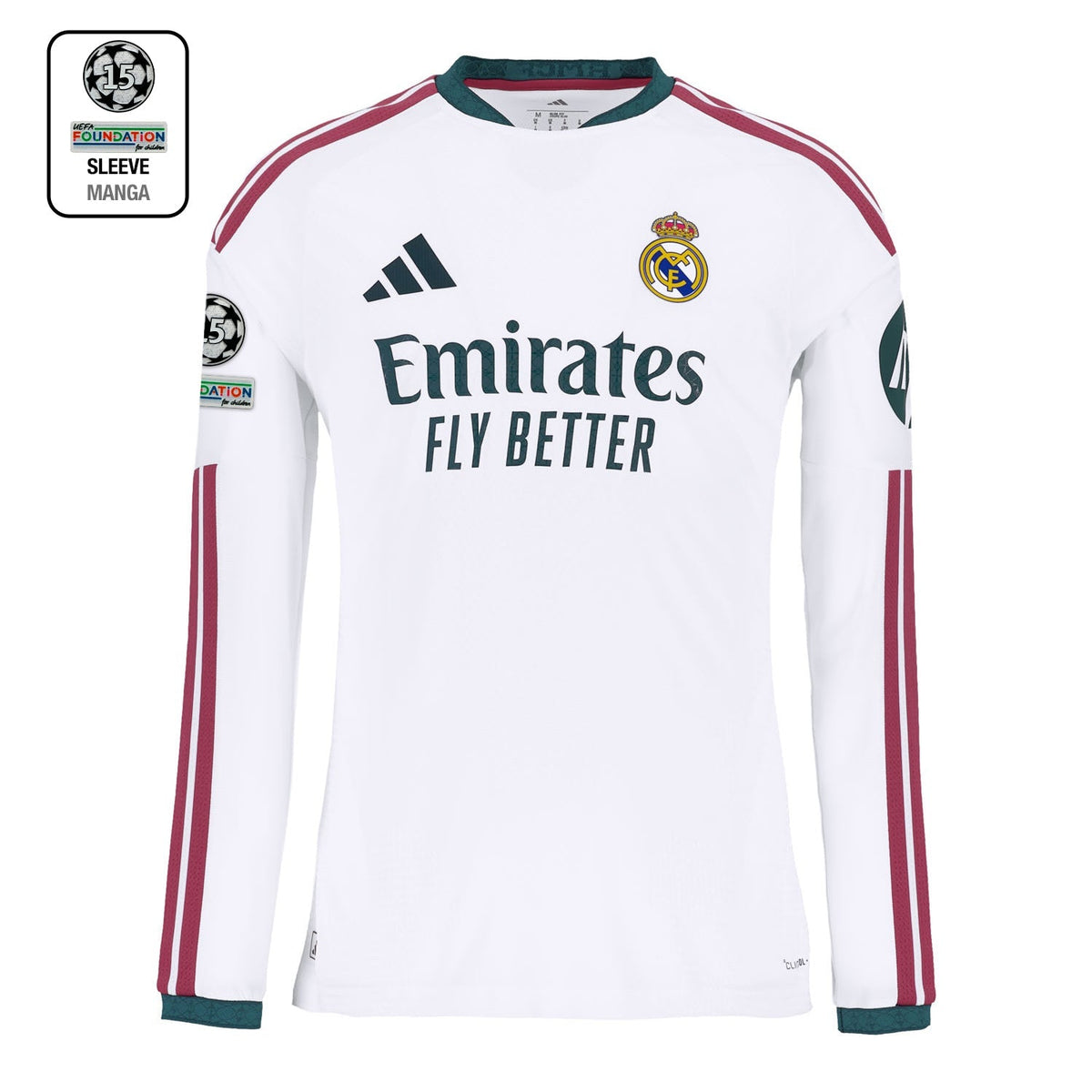 Jersey Real Madrid Longsleeve Player Home 26/27