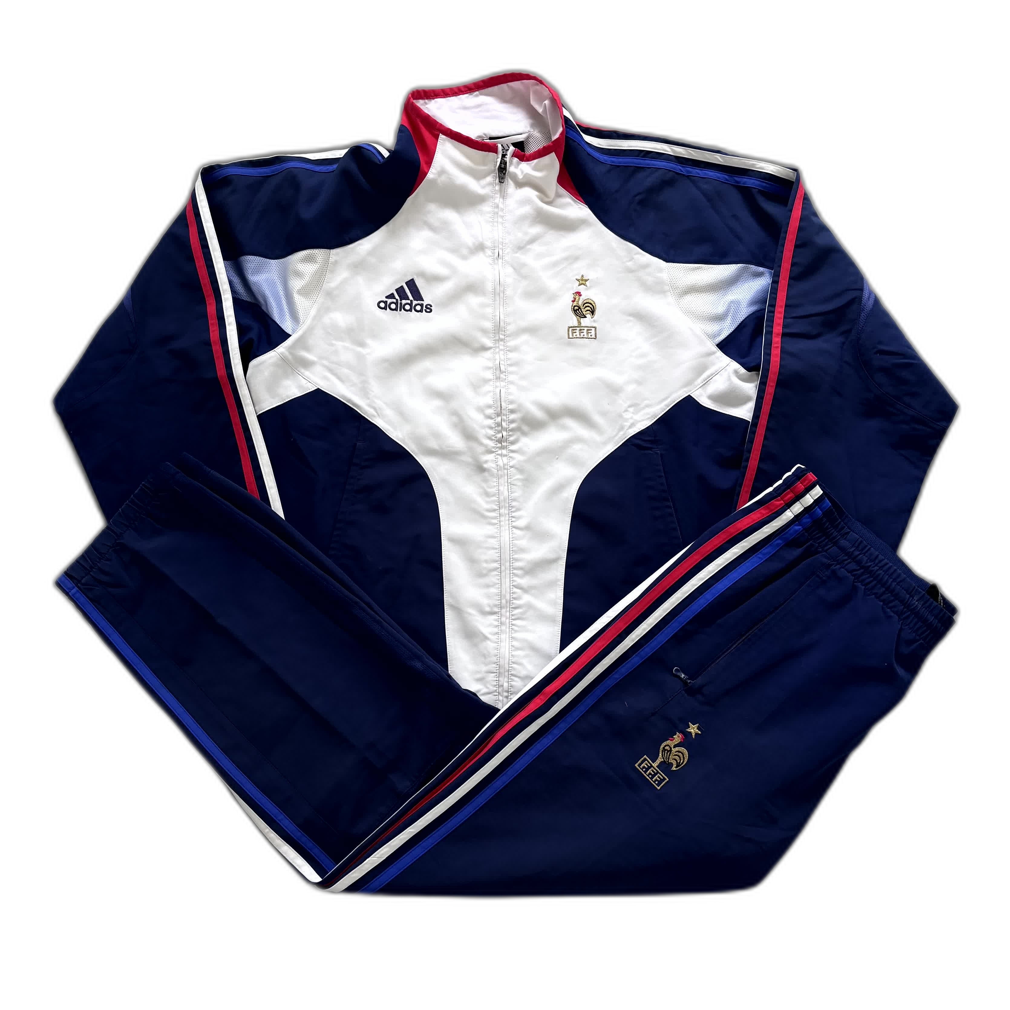 Adidas x Frankreich Vintage-Jacke 2010