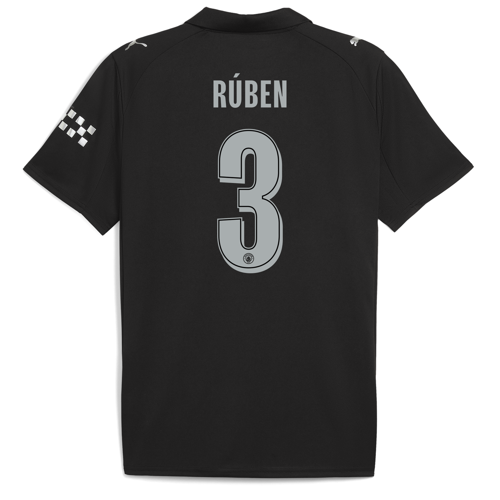Trikot Manchester City 25/26 Auswärts #3 RÚBEN