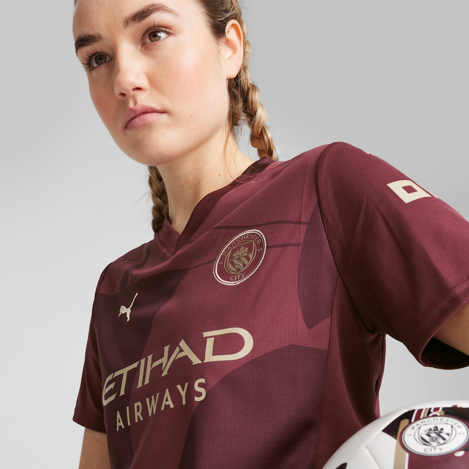 Manchester City Damentrikot 24/25 Drittes Trikot