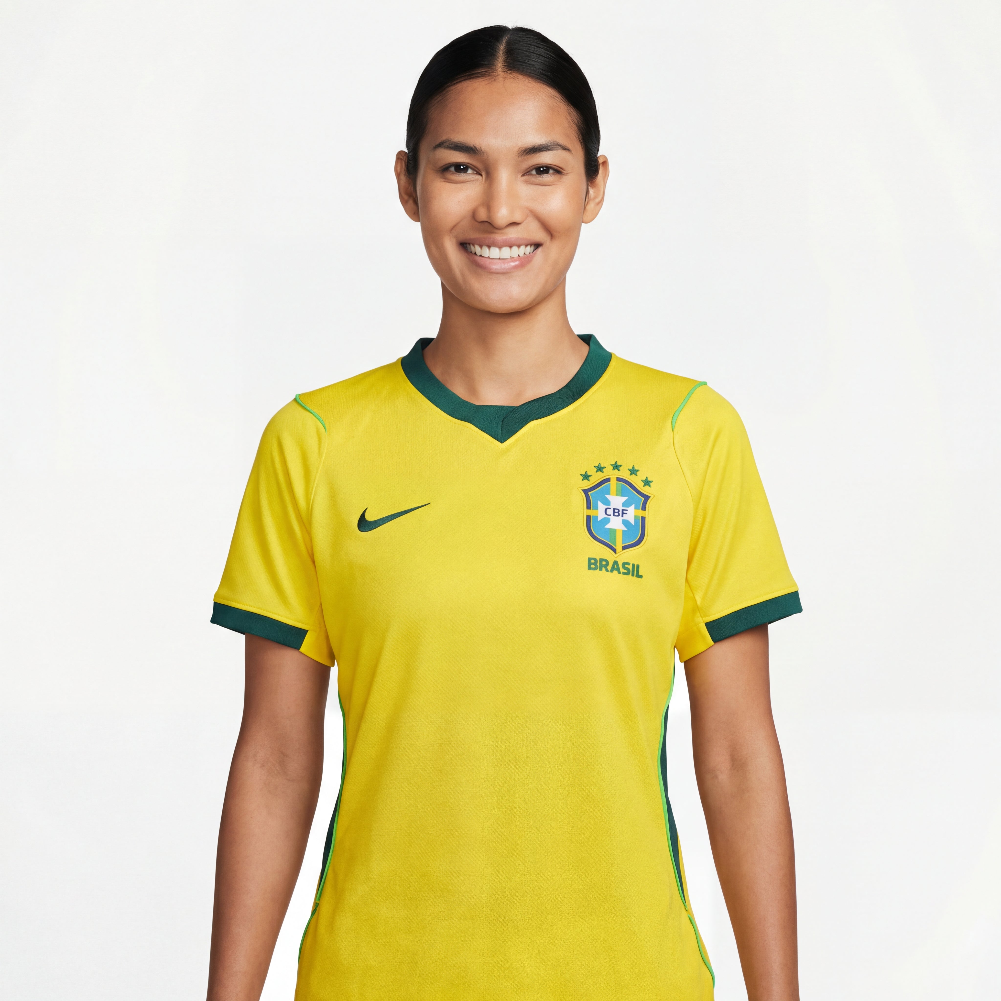 Jersey Woman Brazil 2026 Worldcup Nike - Yellow
