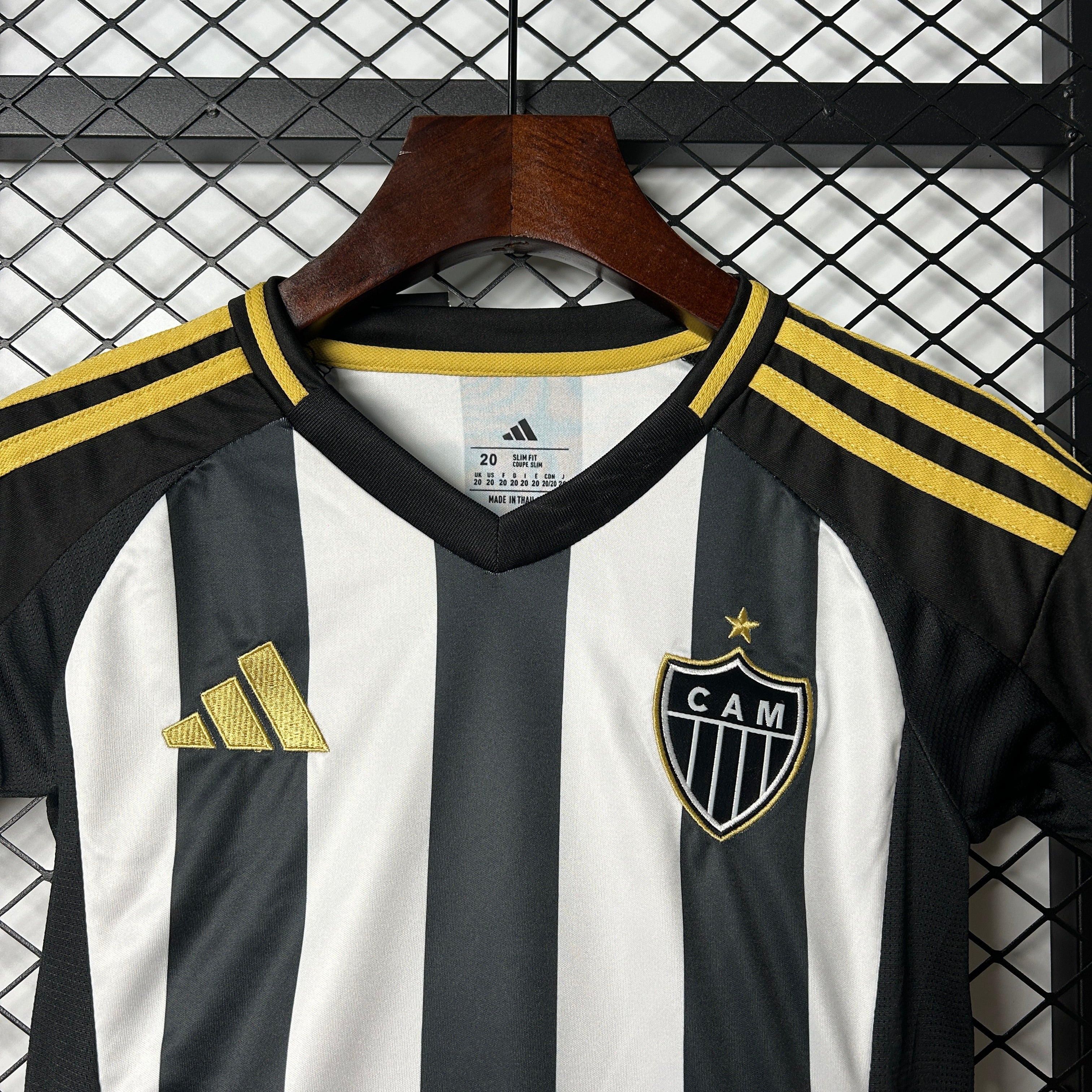 Kids Atlético Mineiro I 25/26 - Preto e Branco