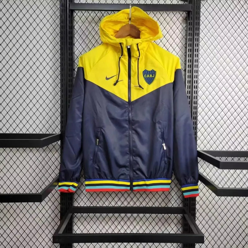 Windbreaker Boca Juniors 24/25 - Amarelo e Azul