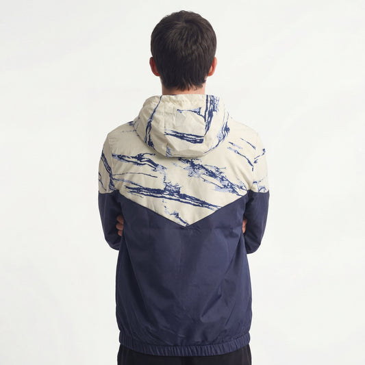 Windjacke Real Madrid 24/25 - Blau Weiß