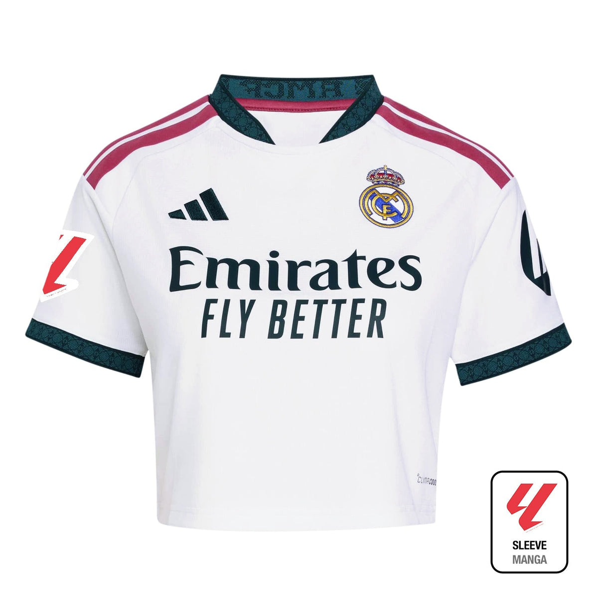 Jersey Real Madrid Womens Crop Home 26/27