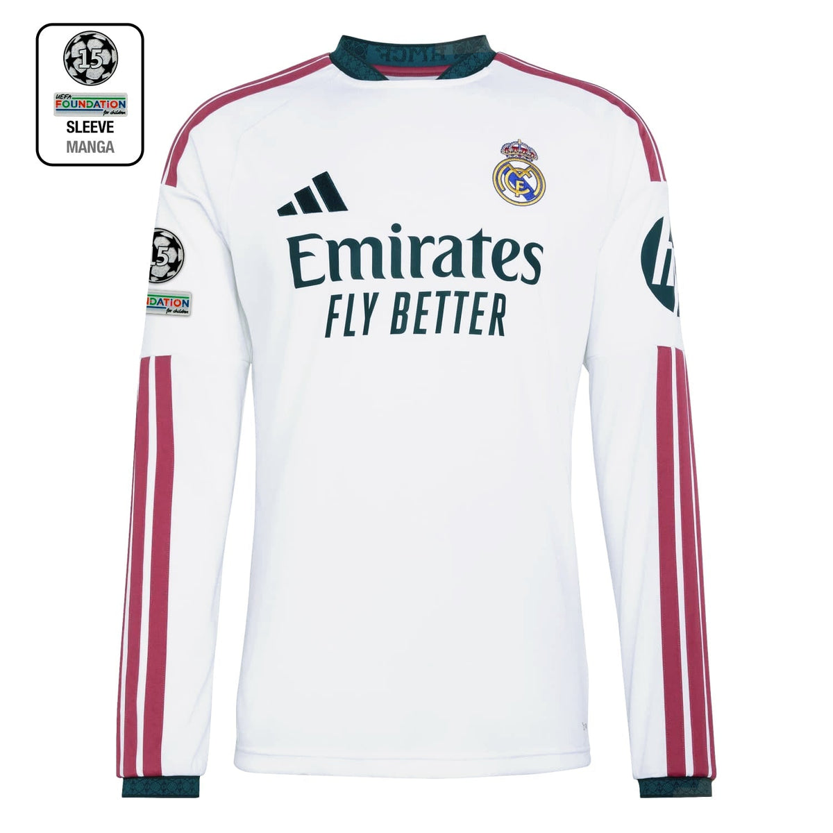 Jersey Real Madrid Longsleeve Home 26/27