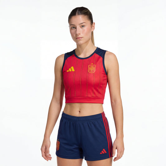 Cropped Spain Woman 2026 World Cup