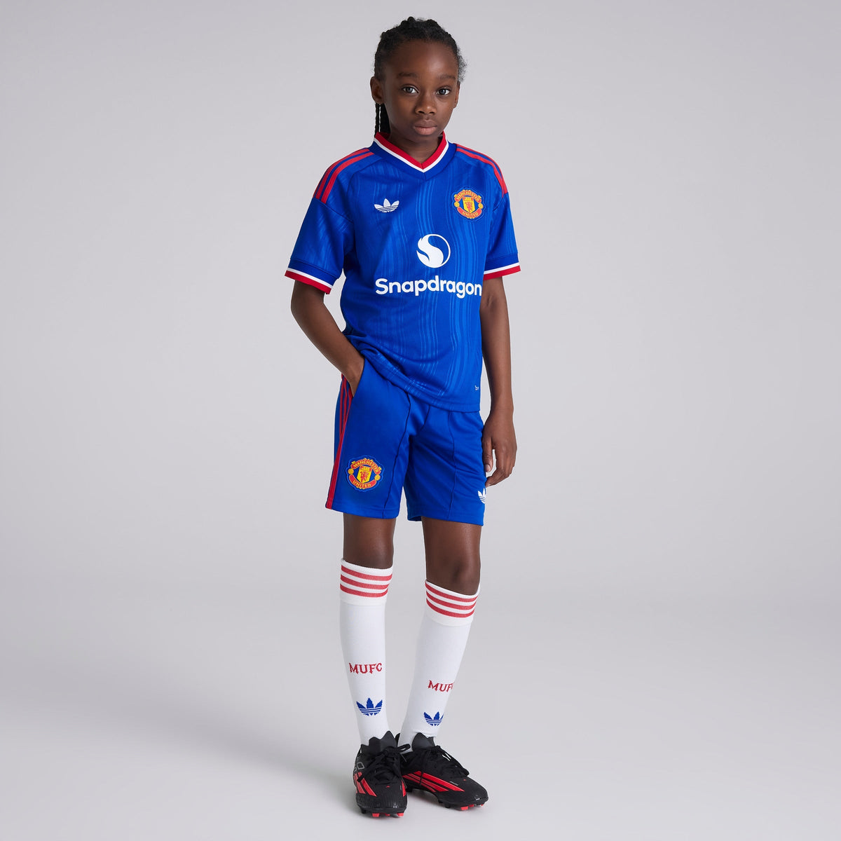 Kids #CUNHA 10 Manchester United Away 26/27 (UCL)