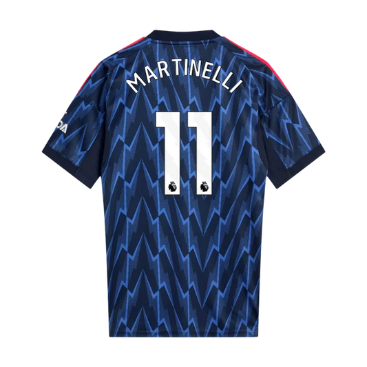 Jersey Arsenal 25/26 Away #11 Martinelli