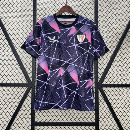 Jersey Athletic Bilbao 24/25 - Roxo e Rosa