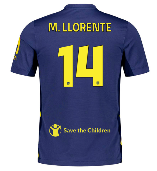 アトレティコ・マドリード 25/26 アウェイジャージ #14 M. LLORENTE