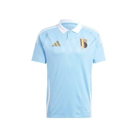Jersey Bélgica Away 24/25 s/n° Torcedor Adidas Masculino - Azul celeste