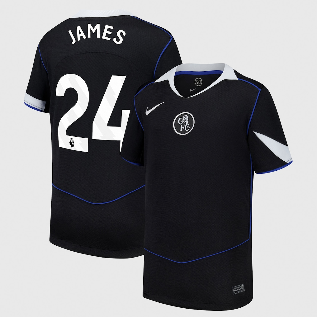 Chelsea-Trikot 25/26 Auswärtstrikot Nr. 24 JAMES 