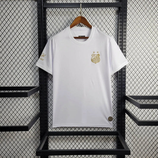 Jersey Comemorativa Santos 25/26 Pelé 1.000 Gols - Branco