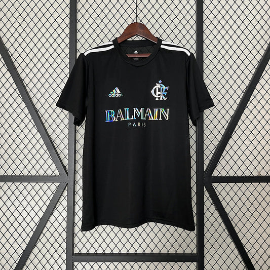 Jersey do Flamengo 24/25 Balmain - Preto