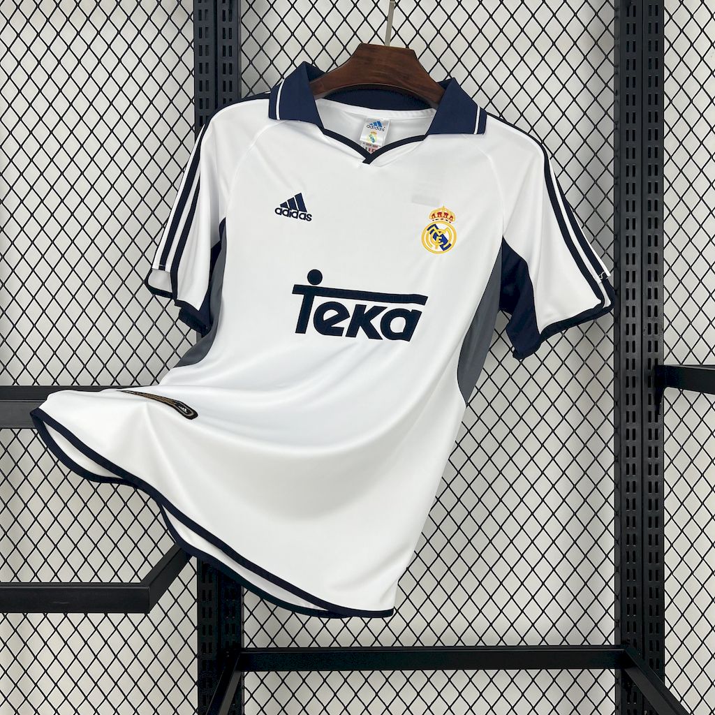 Jersey do Real Madrid Retrô 2000/01 Home