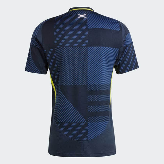 Jersey Escócia Home 24/25 s/n° Torcedor Adidas Masculino - Azul marinho