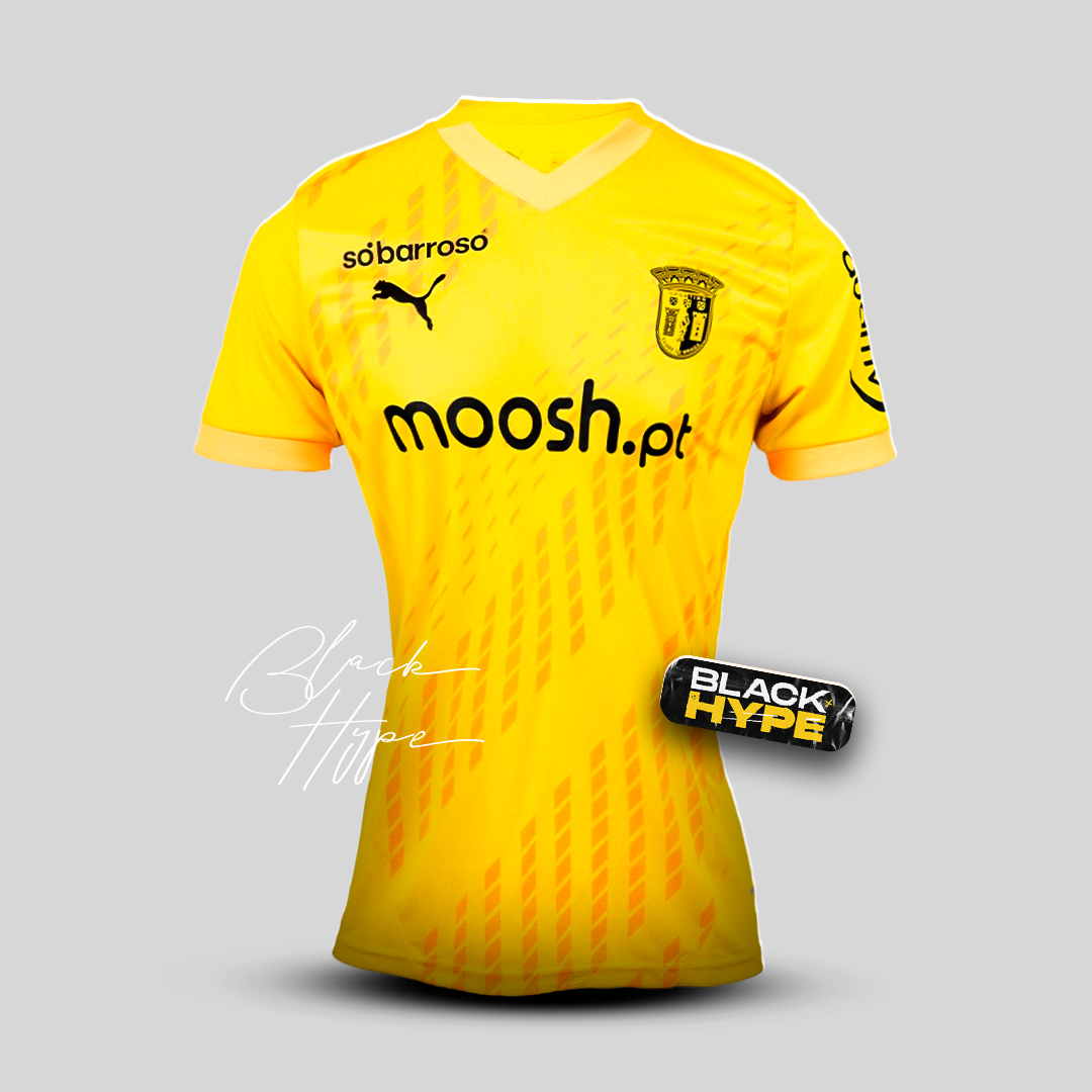 Trikot Feminina Braga 24/25 Dritter 