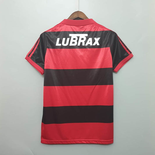 Jersey Flamengo Retrô 1990 Vermelha e Preta - Adidas