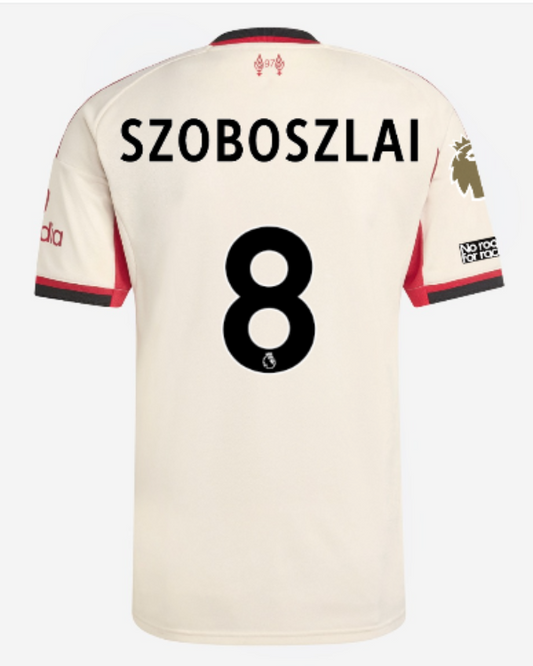 Jersey Liverpool 25/26 Away #8 SZOBOSZLAI