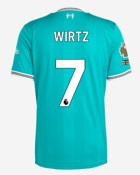 Jersey Liverpool 25/26 Third #7 WIRTZ