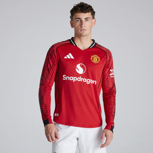 Manchester United Heimtrikot 25/26 Langarm 