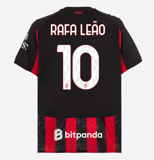 Jersey Milan 25/26 Home #10 RAFA LEÃO
