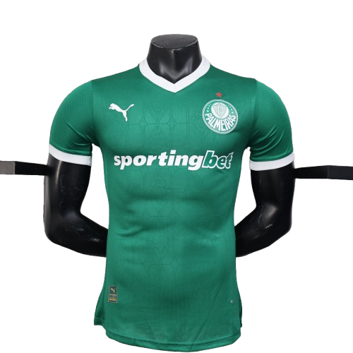 Jersey Palmeiras 25/26 player home green with Puma logo and Sportingbet sponsor