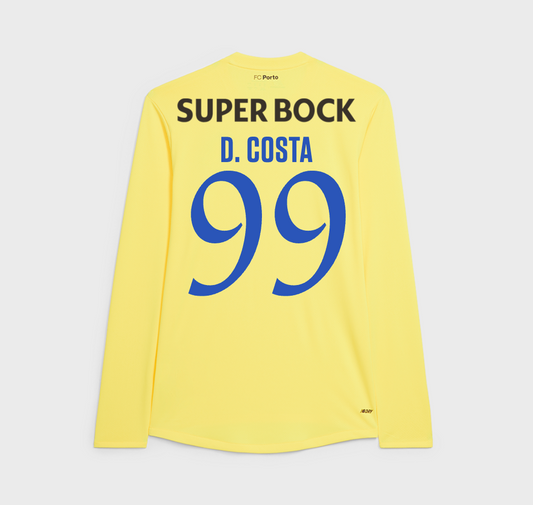 Jersey Porto 25/26 Goalkeeper #99 D. Costa