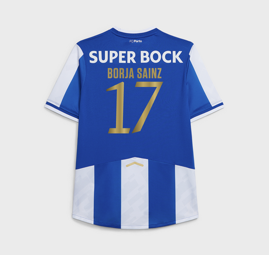 Jersey Porto 25/26 Home #17 Borja Sainz