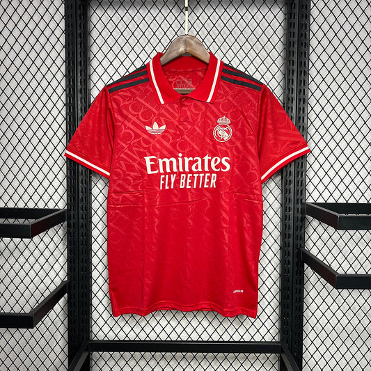 Jersey Real Madrid Vermelha 24/25