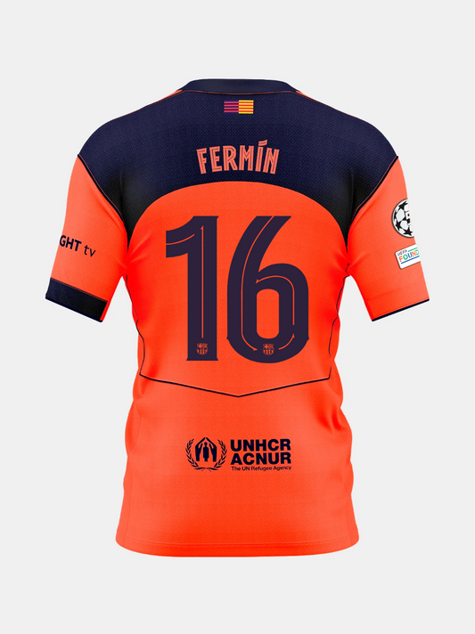 Jersey Third FC Barcelona 25/26 #16 FERMÍN