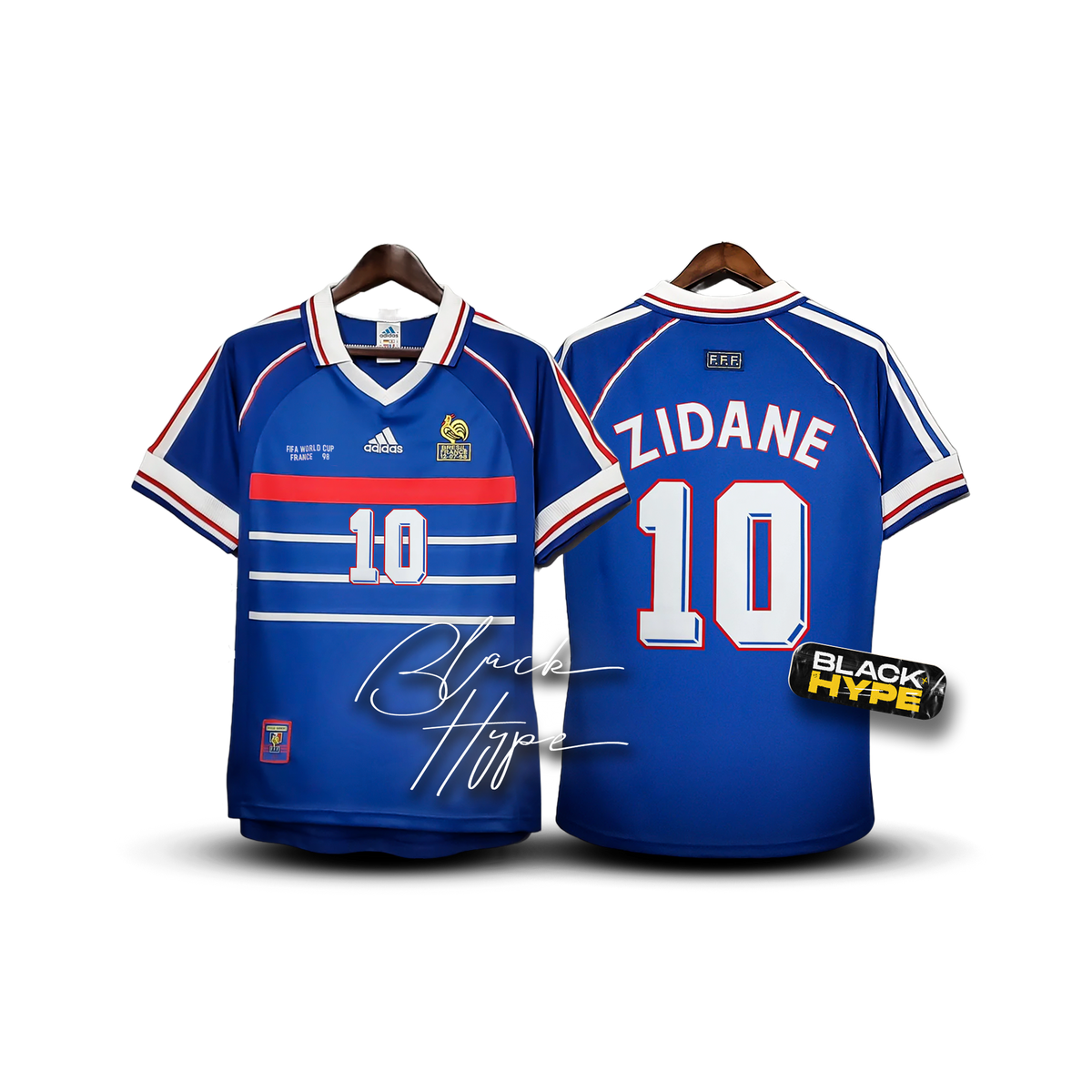 Jersey Zidane Frankreich 1998 Legende 