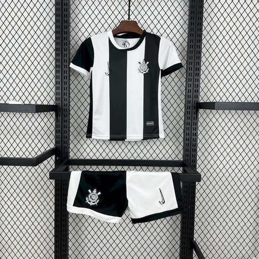 Kids Corinthians 24/25 Third – Preto e Branco 