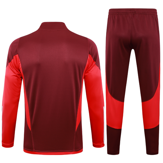 Set Outerwear TrainingInternacional 24/25 - Vermelho Escuro