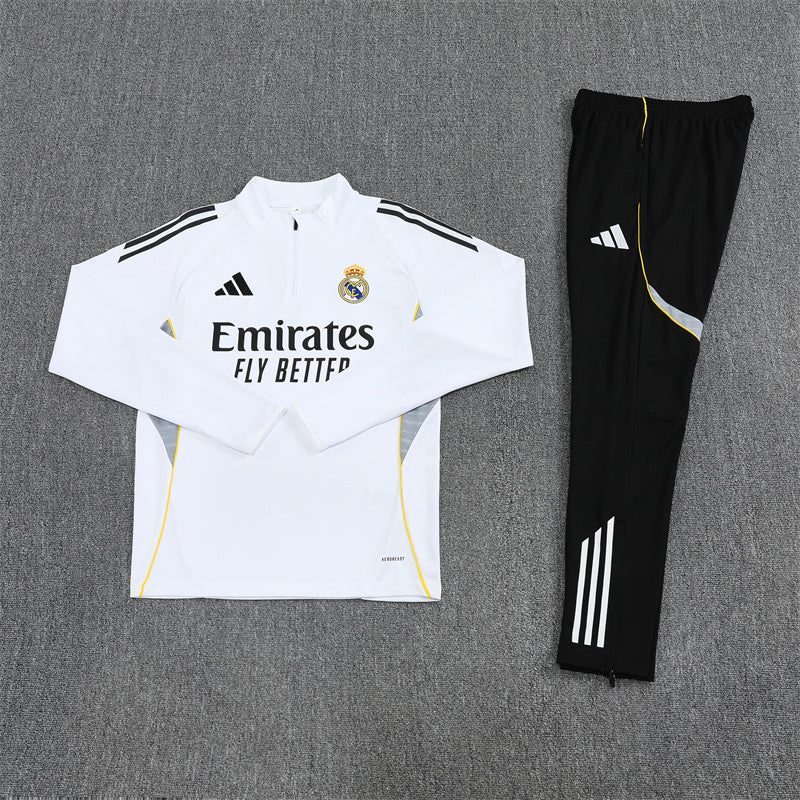 Training Suit Real Madrid 25/26 White - Winter