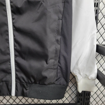 Windbreaker Bélgica 24/25 - Branco e Preto