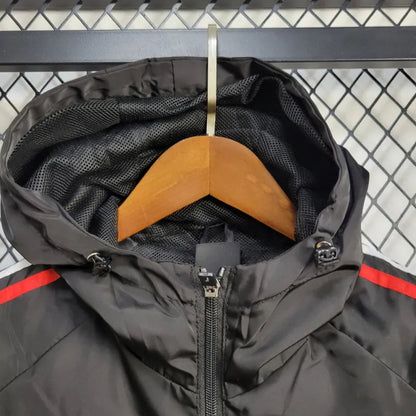 Windbreaker Benfica  24/25 - Preto e Vermelho