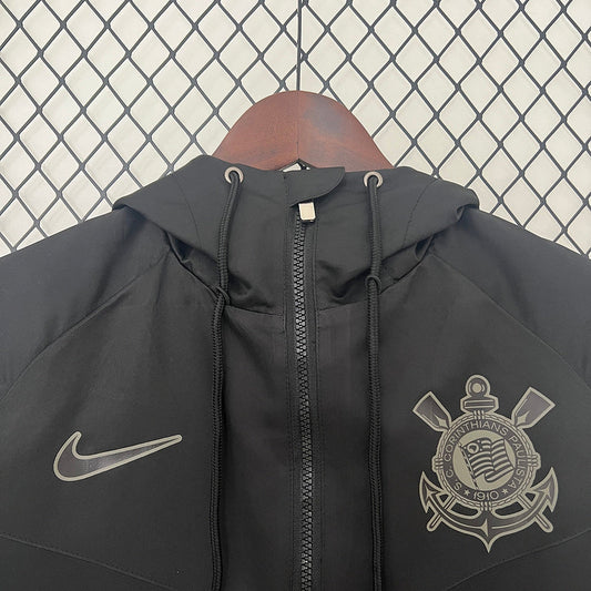 Windbreaker Corinthians 24/25 - Preto