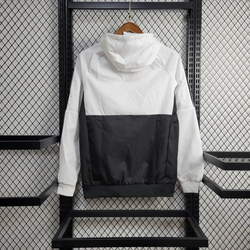 Windbreaker Flamengo 24/25 - Branco e Preto