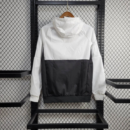 Windbreaker Flamengo 24/25 - Branco e Preto