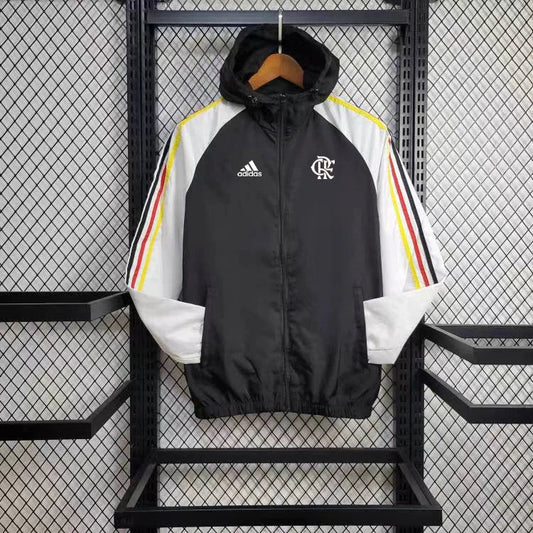 Windjacke Flamengo 24/25 - Preto e Branco 