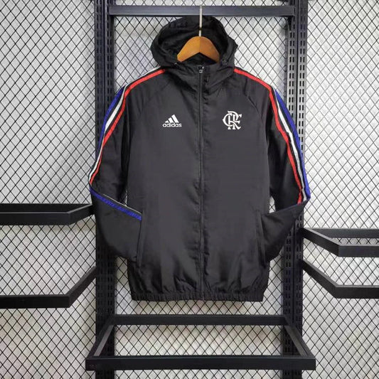 Windjacke Flamengo 24/25 - Preto e Vermelho 