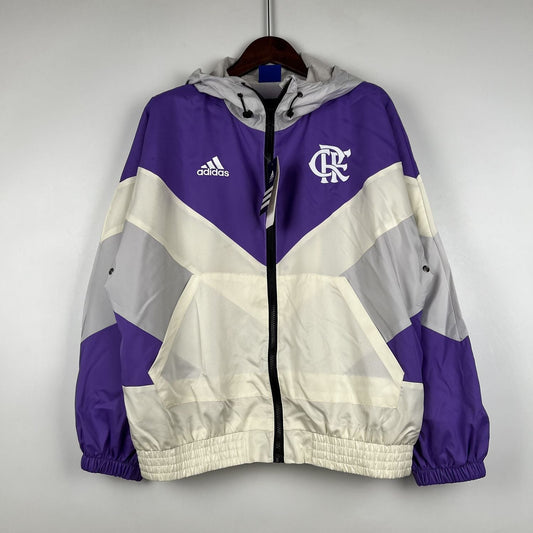 Windjacke Flamengo - Roxo e Branco 