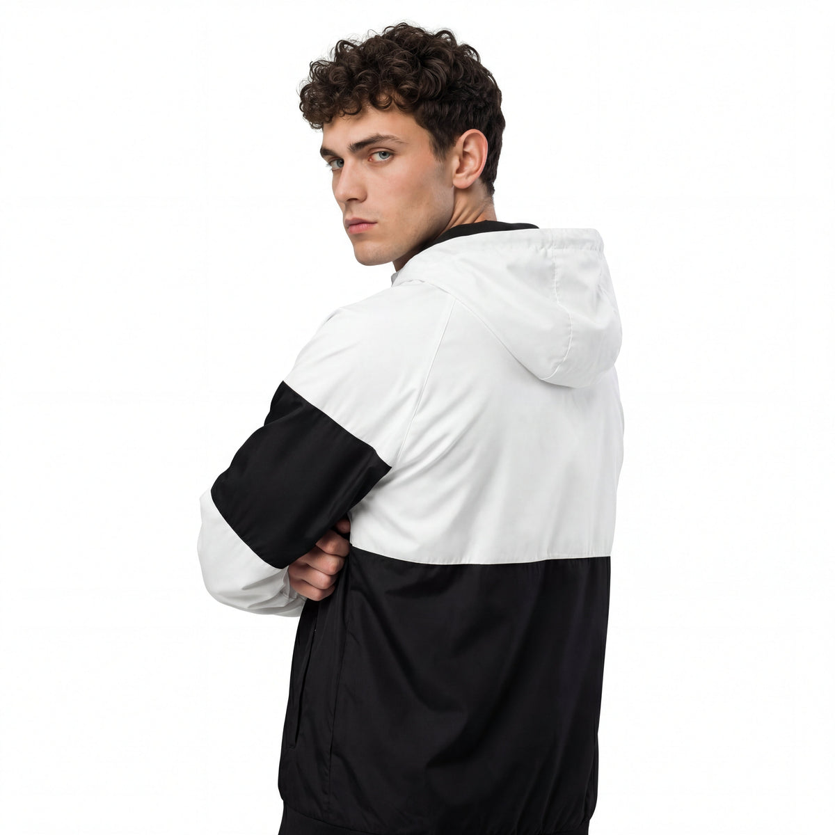 Windbreaker Real Madrid 24/25 - Black White