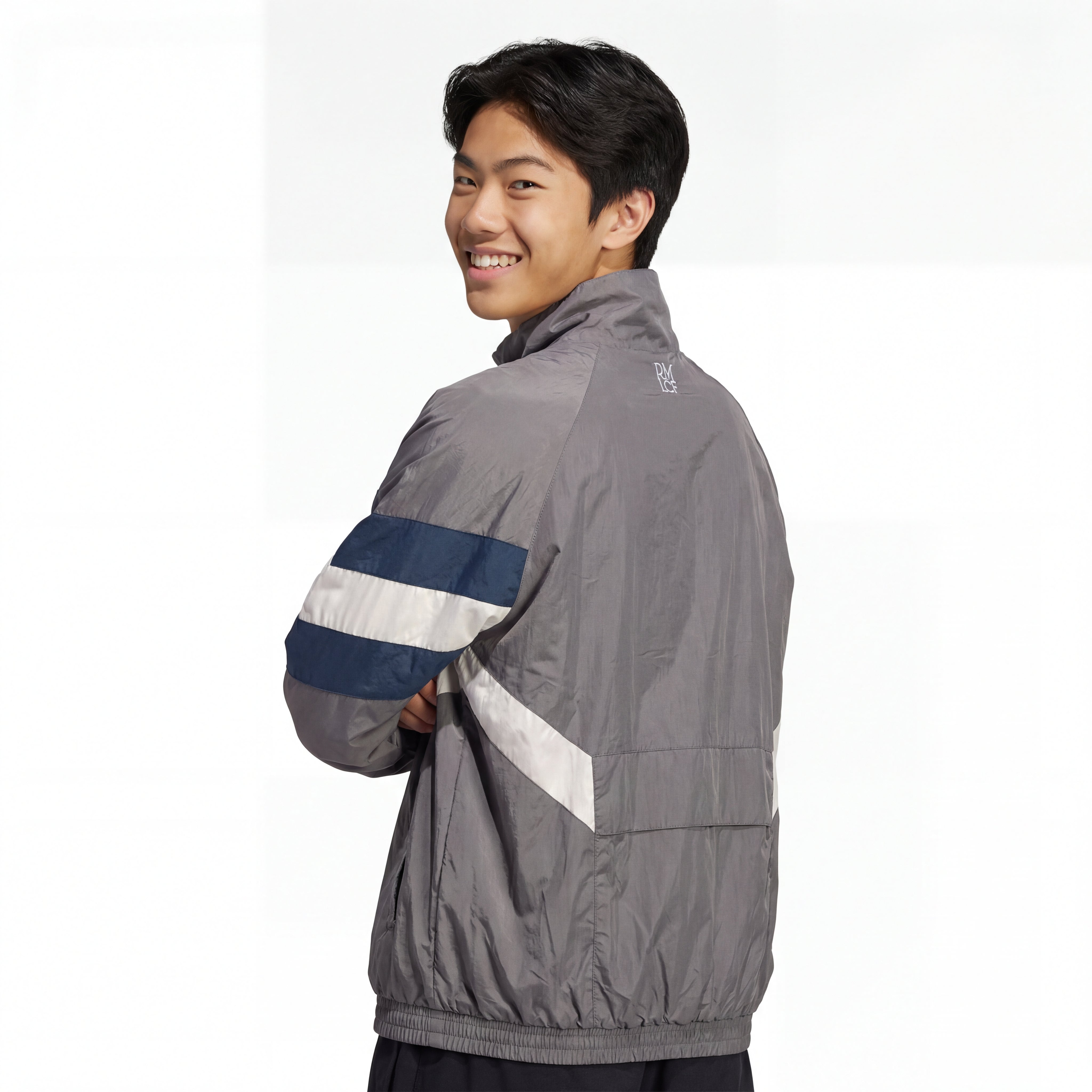 Windbreaker Real Madrid 24/25 - Gray – BlackHype Store
