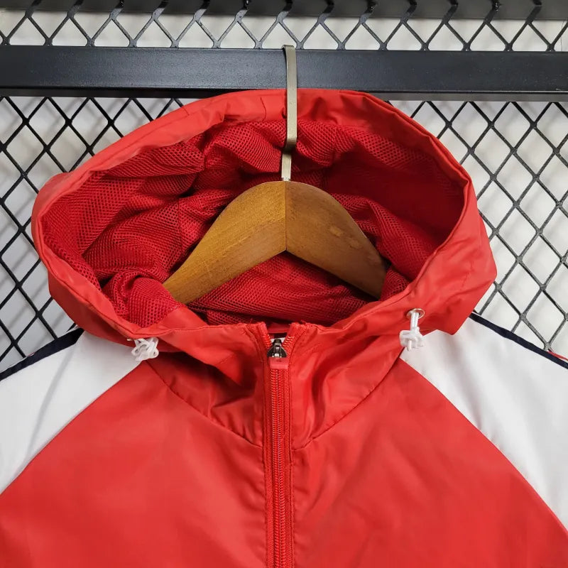 Windbreaker São Paulo 24/25 - Branco e Vermelho